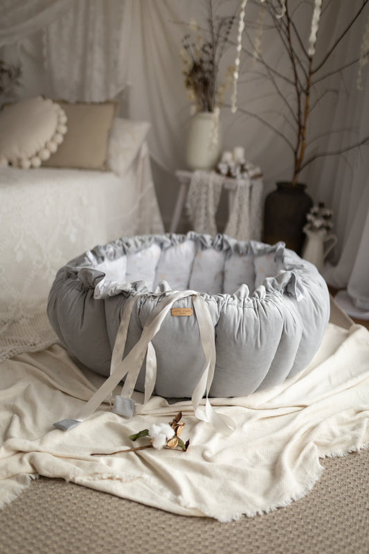 Gniazdo niemowlęce szare - Chmurki