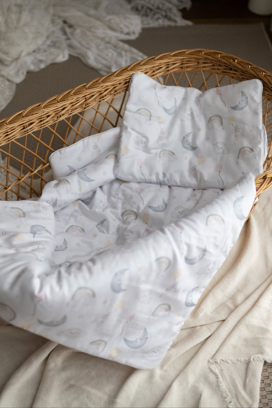 Pościel bawełniana Chmurki duża