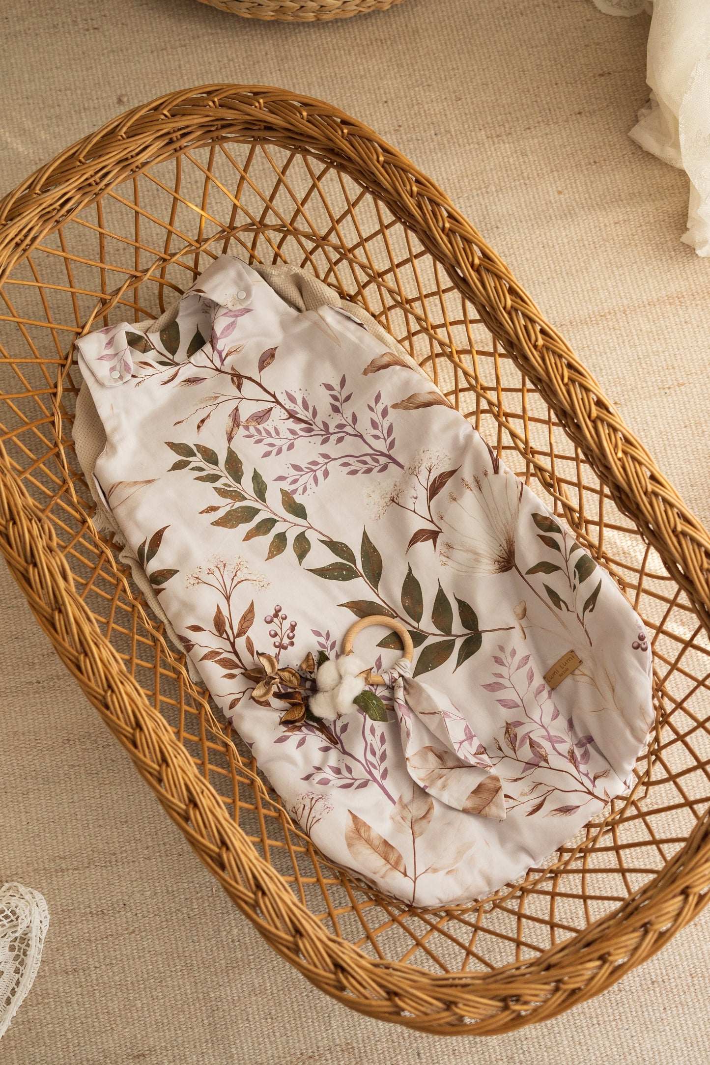 Śpiworek niemowlęcy Kwiaty