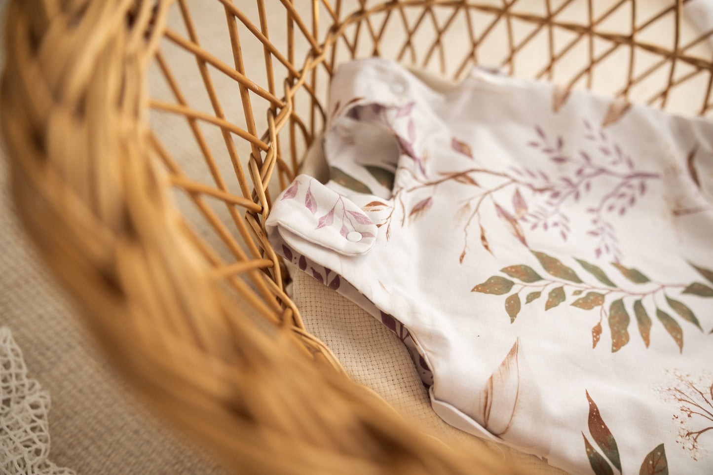 Śpiworek niemowlęcy Kwiaty