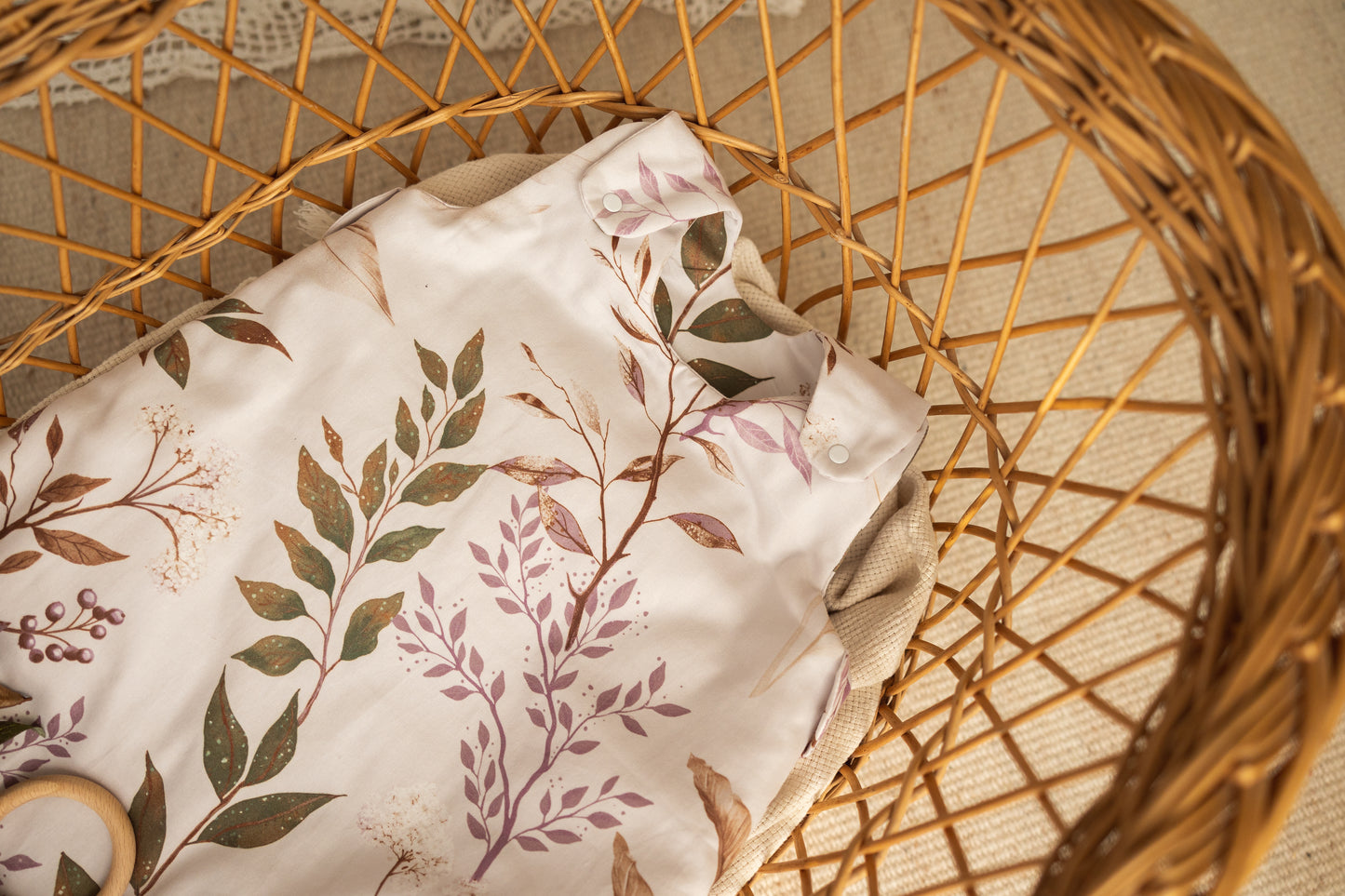 Śpiworek niemowlęcy Kwiaty