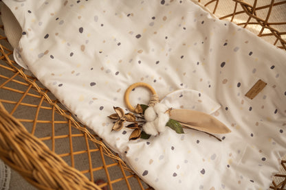 Śpiworek niemowlęcy Kropki