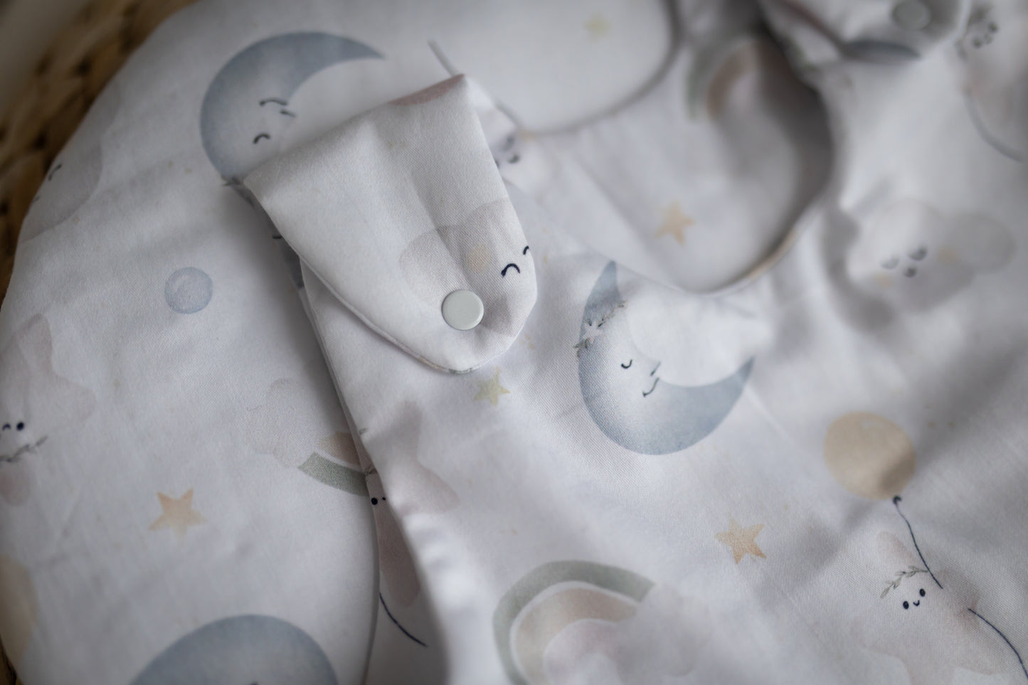 Śpiworek niemowlęcy Chmurki